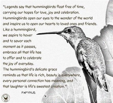 The Talking Hummingbird:  A Legend That Flutters Between Wisdom and Wonder!